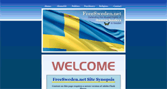 Desktop Screenshot of freesweden.net