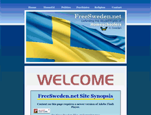Tablet Screenshot of freesweden.net